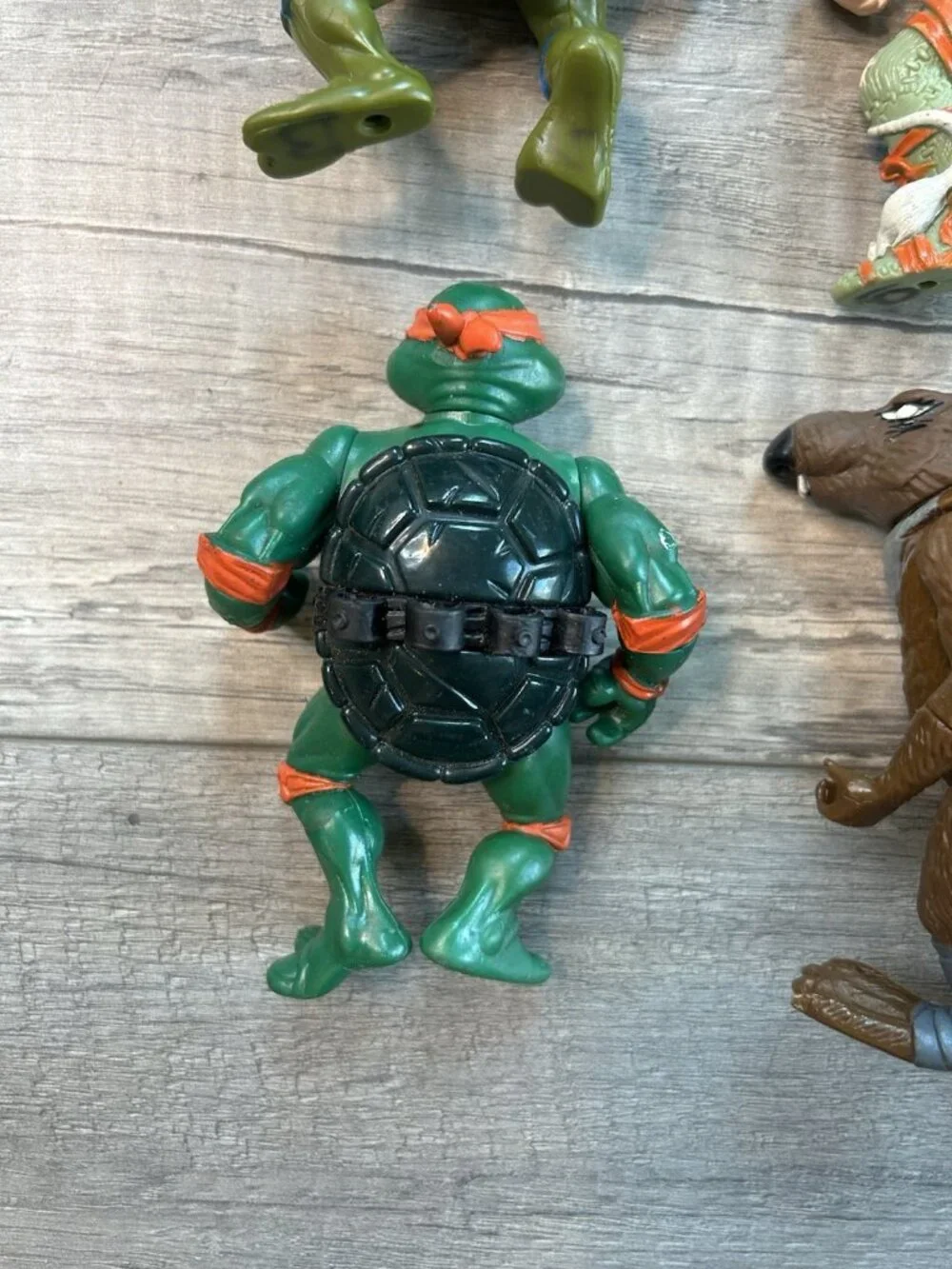 TMNT Teenage Mutant Ninja Turtles Figure Lot w/ Collectors Case Vintage 1988 - Picture 14 of 16